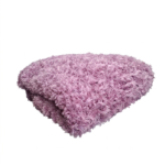 Rankų darbo pūkuotas pledukas „Rožinė Svajonė“ – švelnumo viršūnė poilsiui